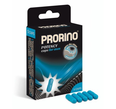 Kapsułki Na Potencję Dla Mężczyzn 5 szt - Prorino Potency 5pcs